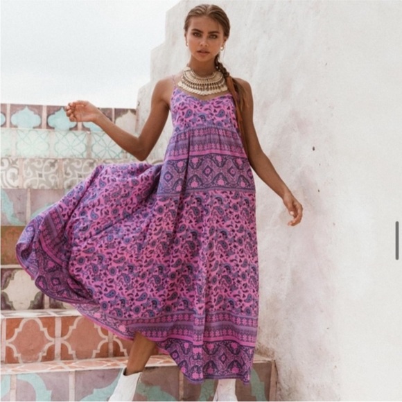 Spell Dresses & Skirts - Spell & The Gypsy Journey Strappy Maxi Dress